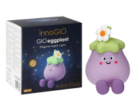 InnoGIO Silikonowa lampka nocna LED GIOEGGPLANT - 1537878 - zdjęcie 2
